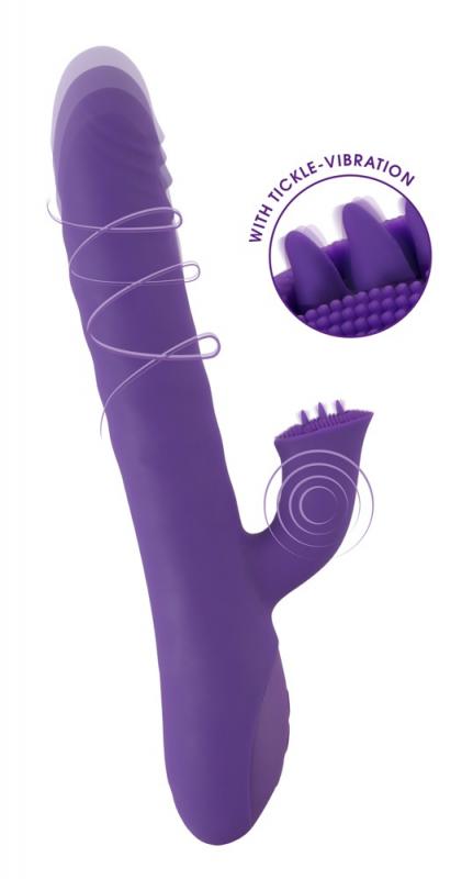 Vibrateur lapin rotatif et de poussée 7