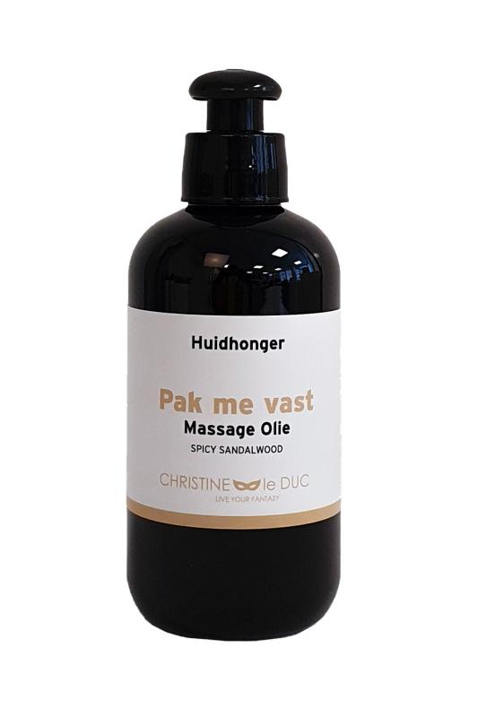 Huidhonger Massage olie Pak me vast
