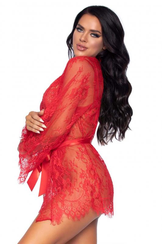 Ensemble avec body et déshabillé 4