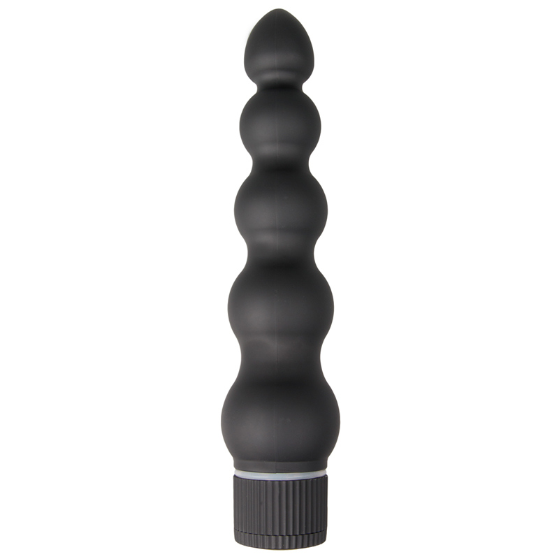 Black Magic - Vibrador acanalado de 18 cm