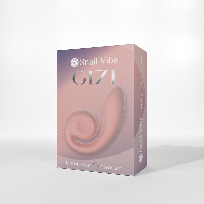 Vibromasseur Snail Vibe Gizi - Pêche 4