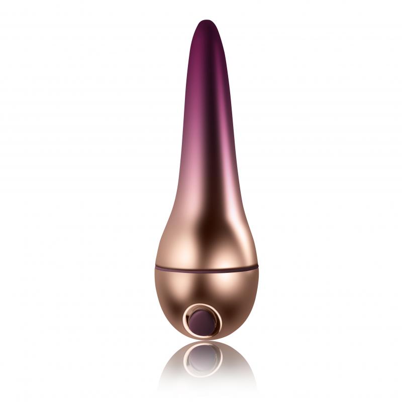 Bliss Mini Vibrator - Purple Gold Bliss Mini Vibrator - Purple Gold