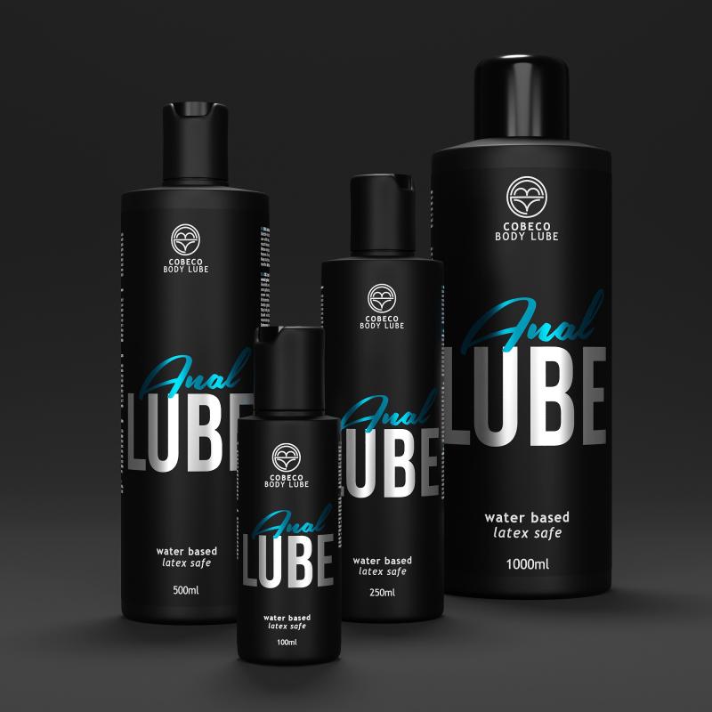 Bouteille de lubrifiant anal à base d'eau Cobeco 1000 ml 3