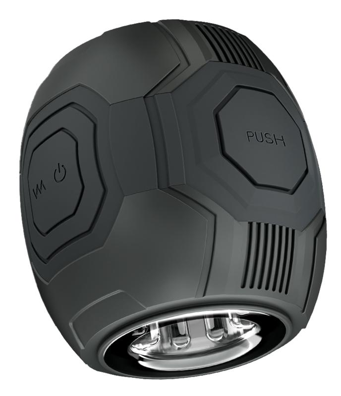 Blush Novelties - Masturbateur Vibrant Dome X - Noir 5