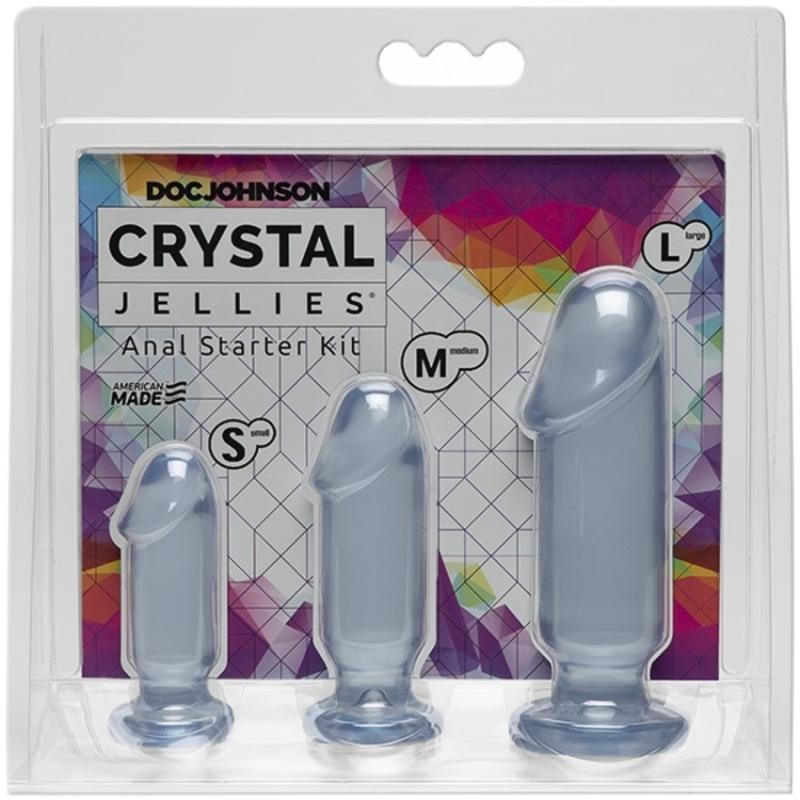 - Kit de Démarrage Anal Crystal Jellies - Transparent 5