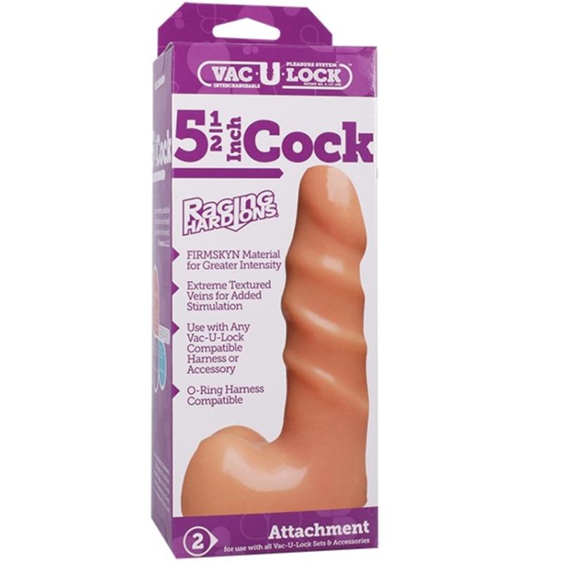 - VacULock Cock Raging HardOns - Beige 3