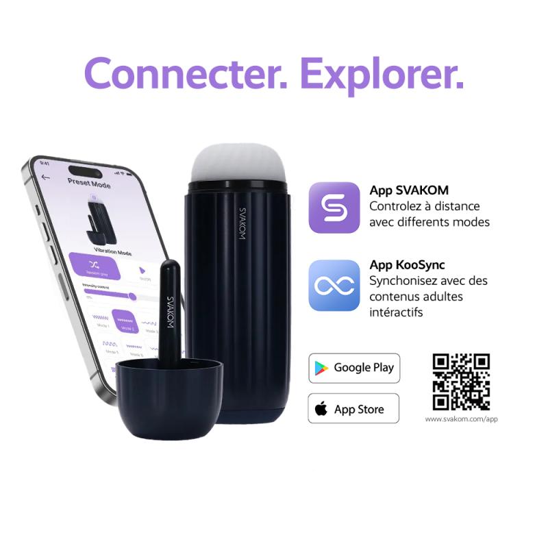 - Sam Neo 2 PRO Masturbateur Interactif - Bleu 6