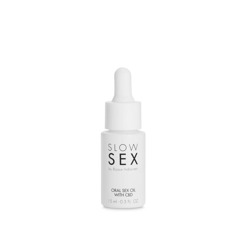 Bijouux Indiscrets - CBD Oral Sex Öl Slow Sex - 15 ml