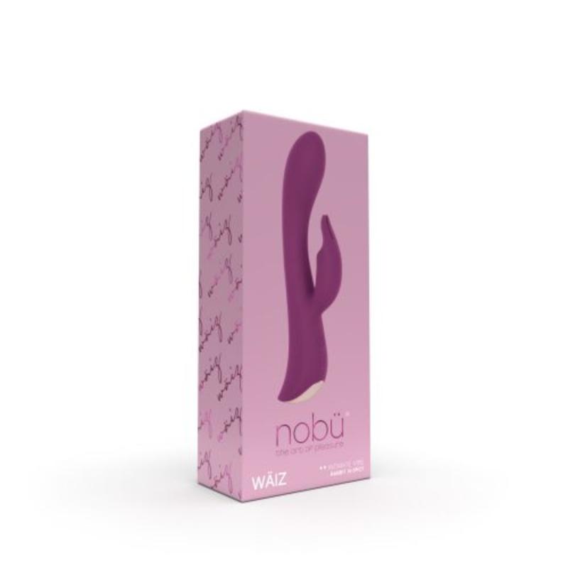 Nobü ESSENTIALS – Wäiz Dubbele Siliconen Vibrator – Paars