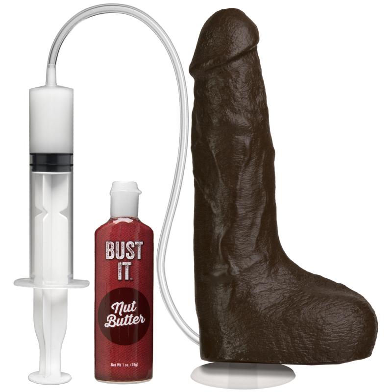 Image of Bust It - Spritzender Realistischer Penis - Schokolade