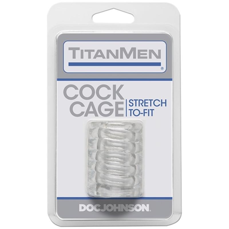 - TitanMen Cage à Pénis - Transparent 3