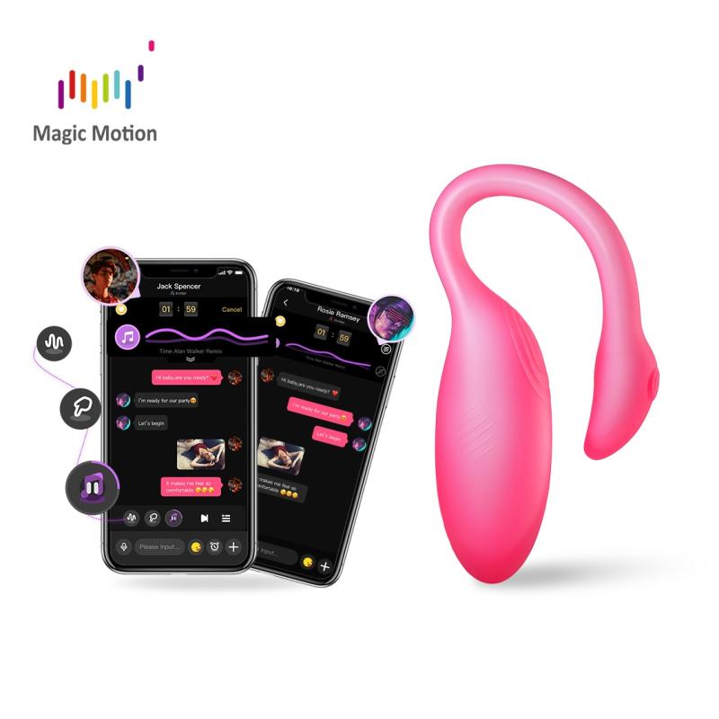 Thumbnail - Magic Motion - Flamingo Max Vibro-Ei & Kegeltrainer in Einem - Rosa