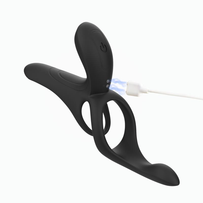 - Pleasure Pivot Vibrateur Contrôlé par App pour Couples Noir 5