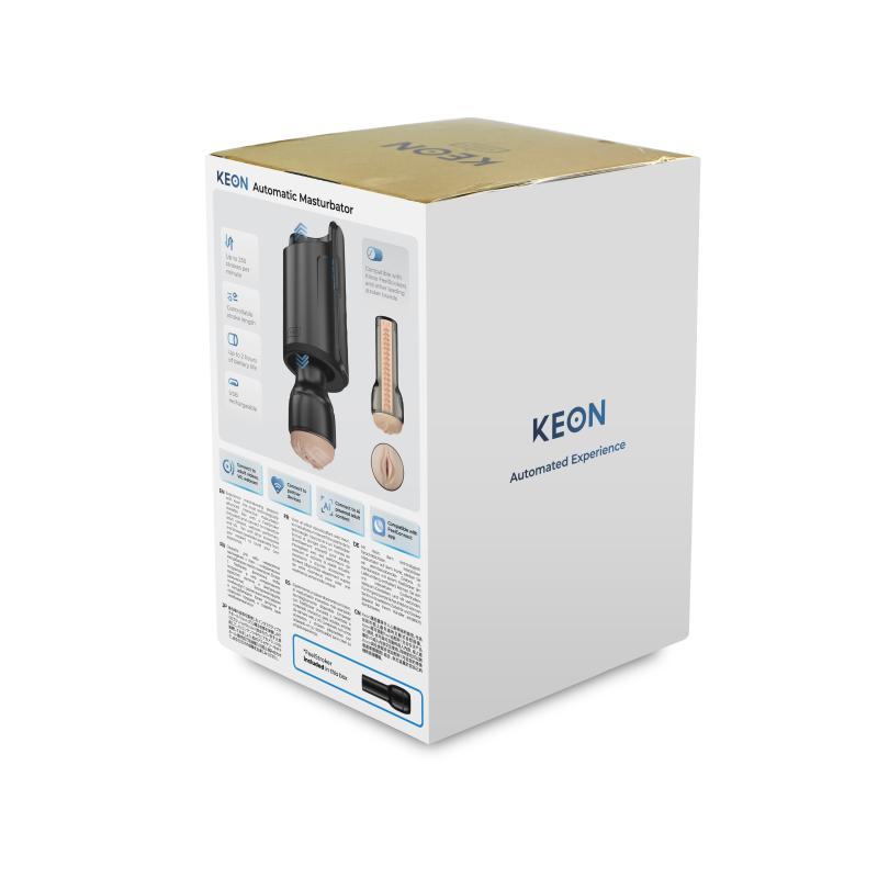 - Coffret Keon Masturbateur - Avec Feel Stroker Noir 7
