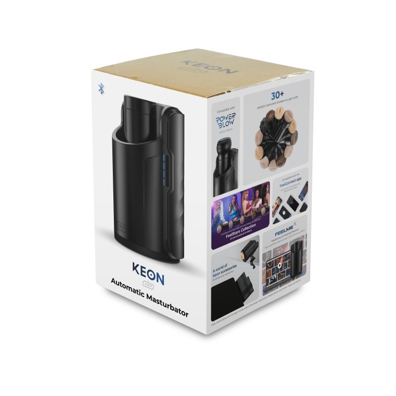 - Coffret Keon Masturbateur - Avec Feel Stroker Noir 4