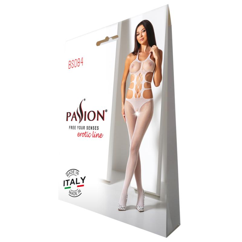 - BS084 Catsuit - Blanc 4