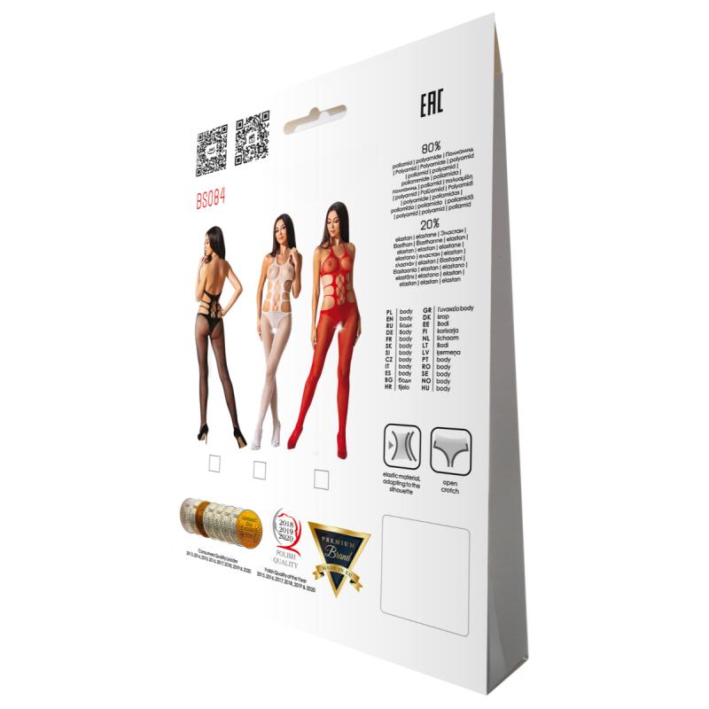 - BS084 Catsuit - Blanc 5