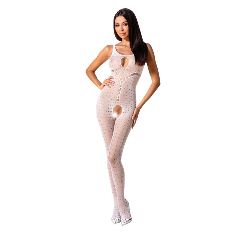 Image of Passion - BS078 Catsuit - Weiss