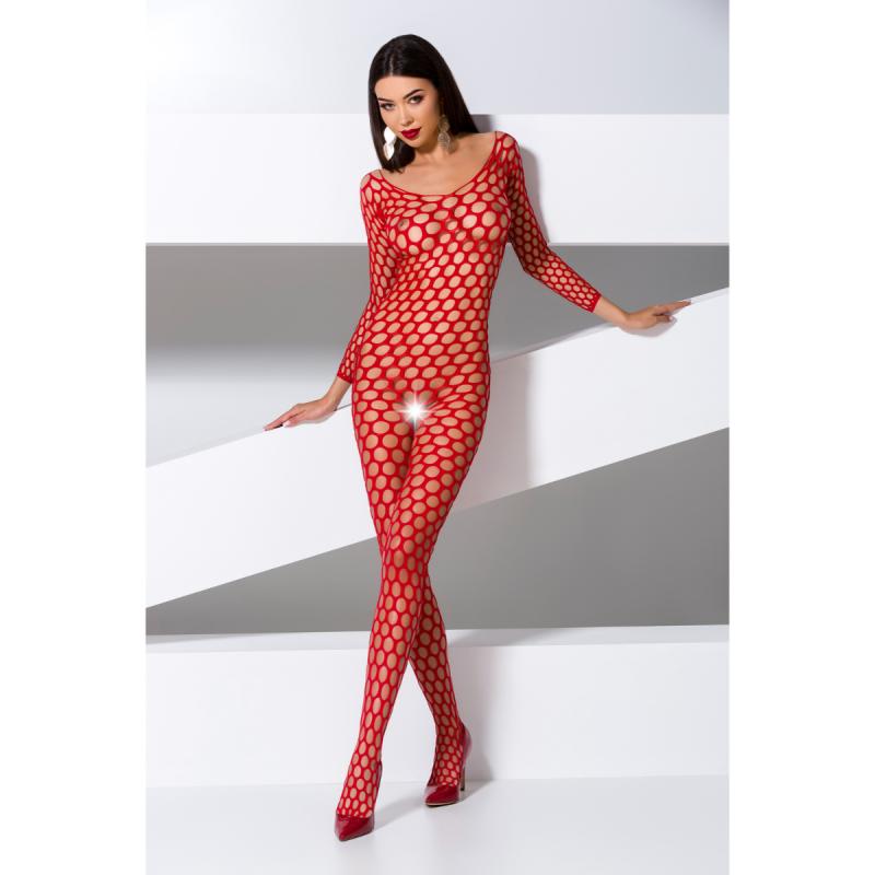 - BS077 Catsuit - Rouge 4