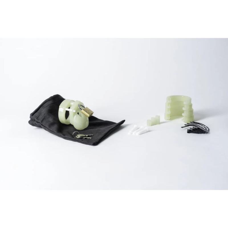 – Mini-Me Kit de Chasteté – Glow-in-the-Dark 4