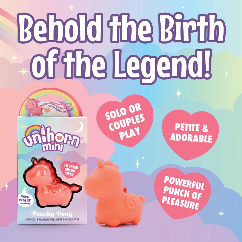 Unihorn - Mini Peachy Pony Vibromasseur 5