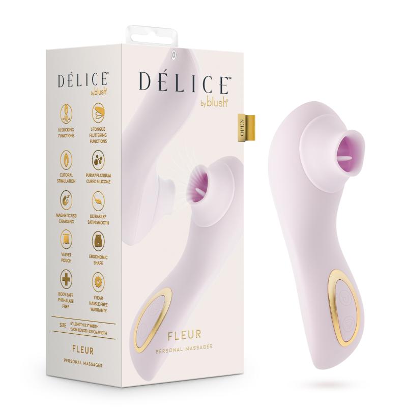 - Delice Fleur Stimulateur à Pulsations d’Air - Barely Purple 5