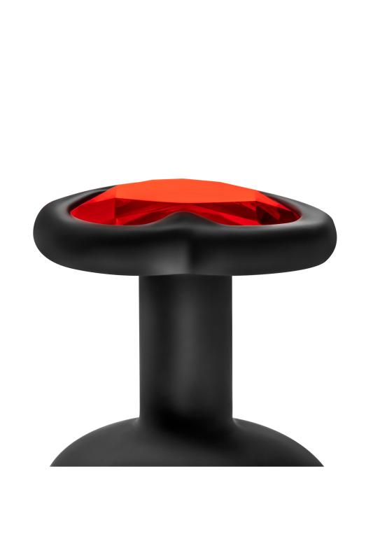 - Kit d’Entraînement Luxe Bling Plugs Noir avec Pierres Rouges 5