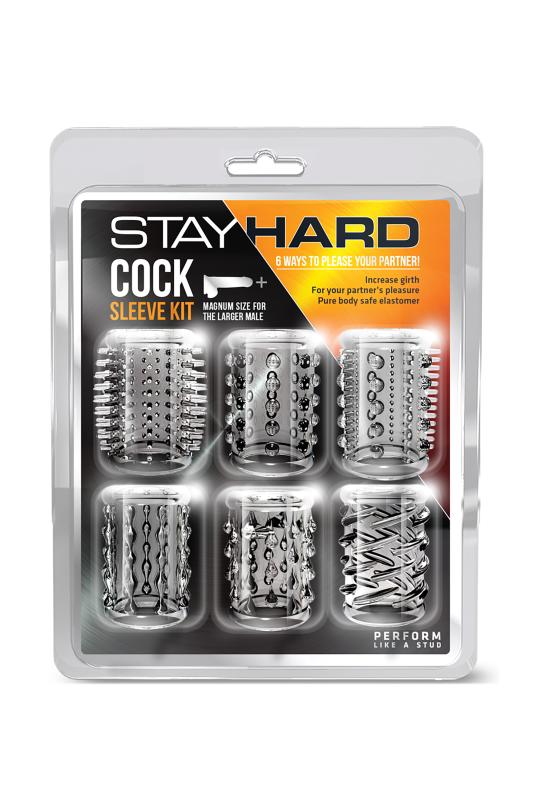 - Stay Hard Kit de Manchons Pénien Transparent 3