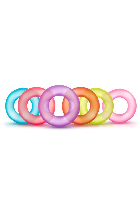 Blush – Play With Me King of the Ring Penisring-Set 6-teilig