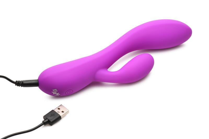 BANG! - Vibromasseur Rabbit Flexible Double Stimulation - Violet 5