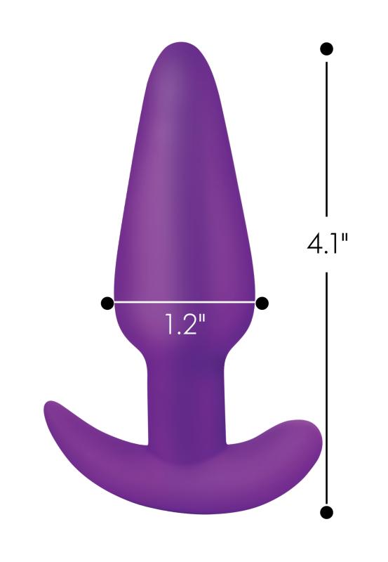 BANG! - Plug Anal Vibrant avec Télécommande - Violet 4