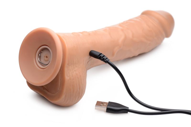 Loadz - Godemichet Vibrant Éjaculant - 21,5 cm & Teinte Moyenne 3