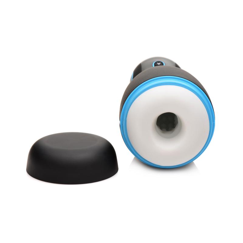 THE MILKER - Extreme 16X Masturbateur Aspirant - Noir/Bleu 7