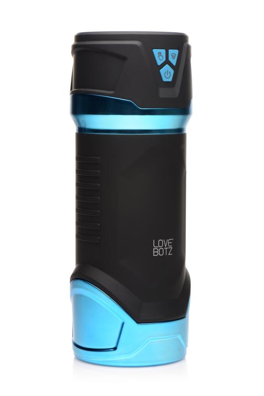 THE MILKER - Intense Masturbateur Succion & Vibration - Noir/Bleu 3