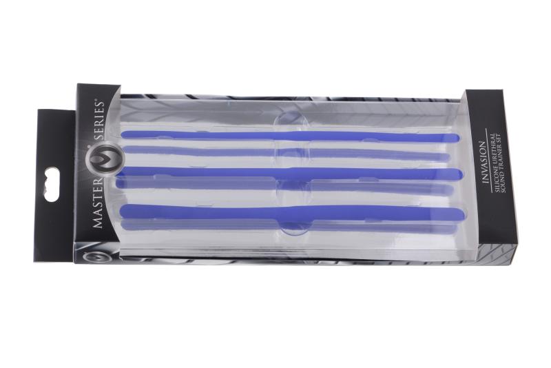 - Invasion Ensemble d’Étireurs Urétraux en Silicone - Bleu 5