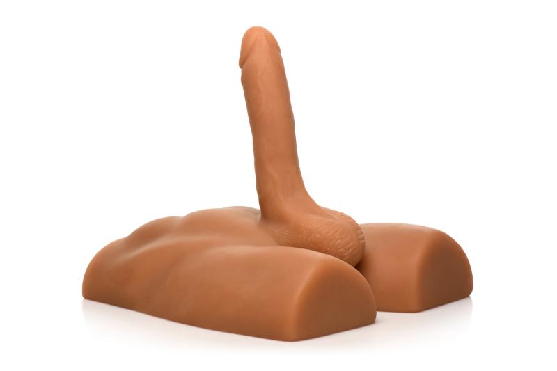 JOCK - Masturbateur Anal avec Godemichet Flexible - Teinte Mo 3