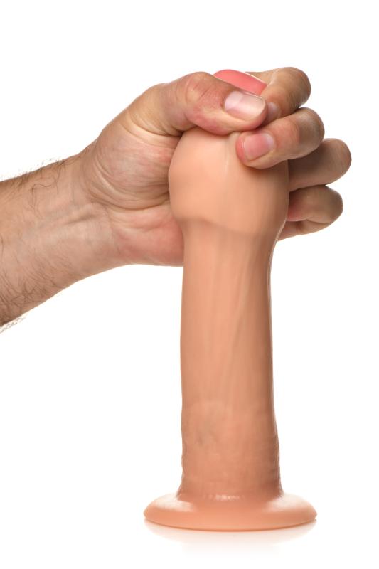 JOCK - Godemichet Vibrant Real Skin - 20 cm & Teint Clair 3