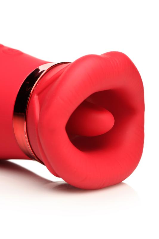 LICKGASM - Stimulateur Clitoridien Kiss Me More Succion, Vibration & Bais 3