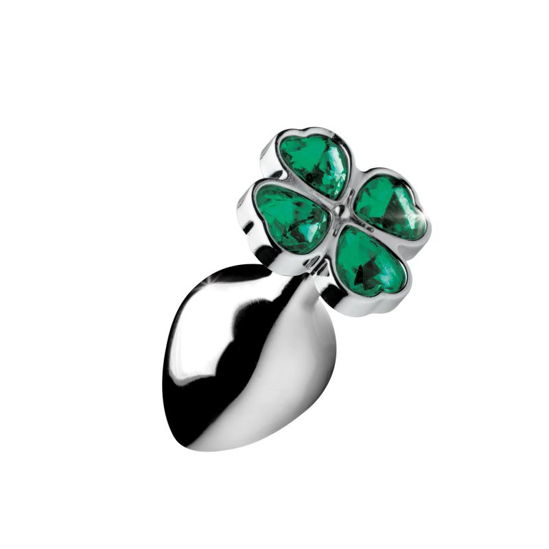Booty Sparks - Lucky Clover Anaalplug Medium - Groen