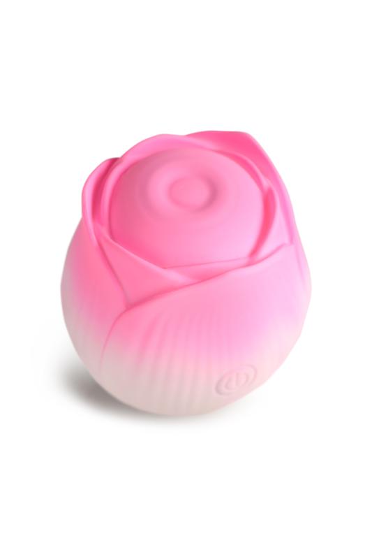 XR Brands BLOOMGASM - Pulsing Petals Stimulator Tapfunctie Roos - Roze