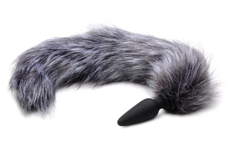 TAILZ - Plug Anal Snap-On avec 3 Queues Interchangeables 6