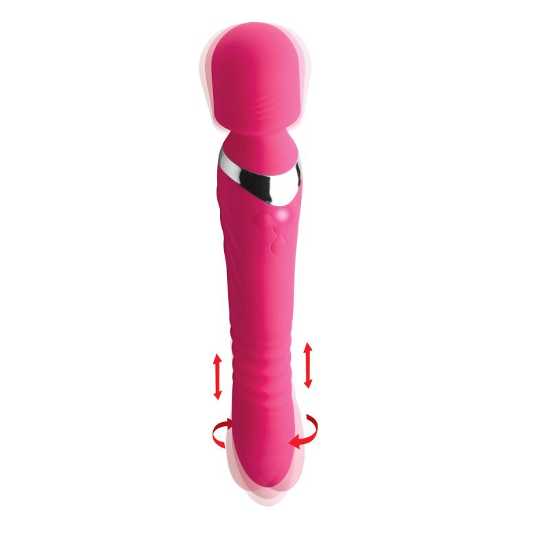 XR Brands INMI - Ultra Thrust-Her Vibrerende Siliconen Wand - Roze