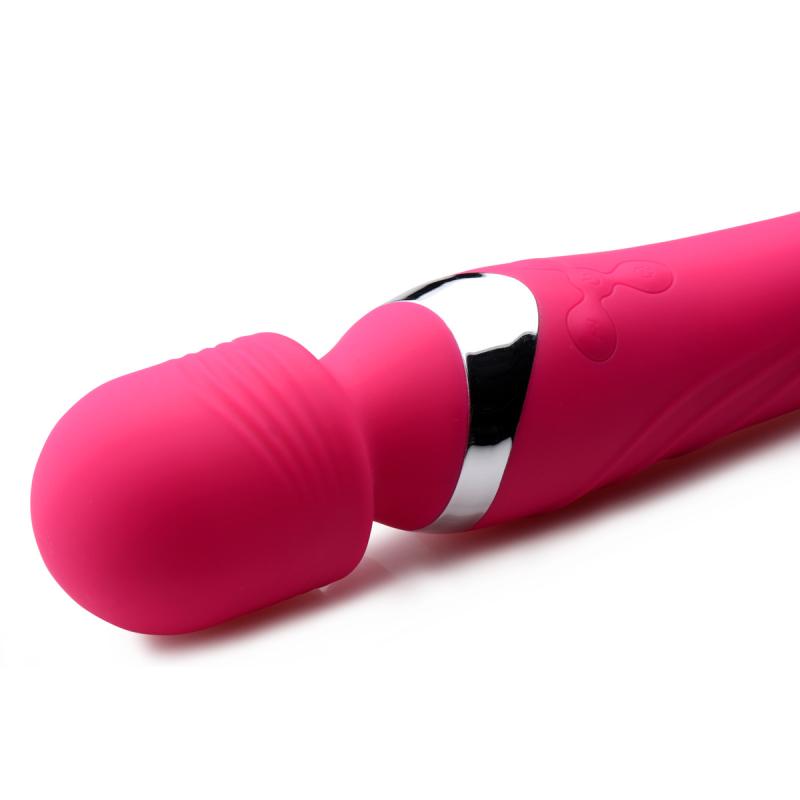 INMI - Ultra Thrust-Her Baguette Vibrante en Silicone - Rose 7