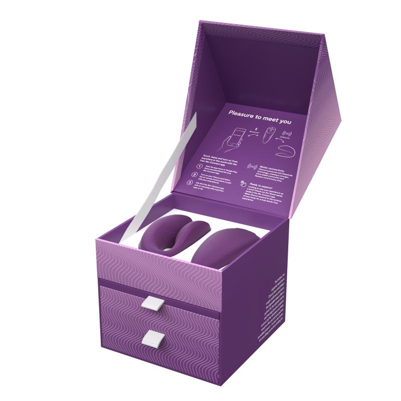 – Chorus Vibromasseur pour Couples – Violet 5