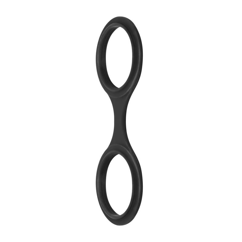 EasyToys - Menottes flexibles en silicone - Noir 2