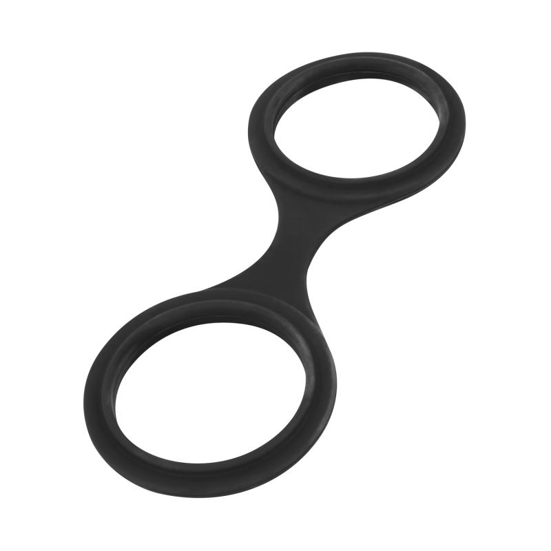 EasyToys - Menottes flexibles en silicone - Noir 4