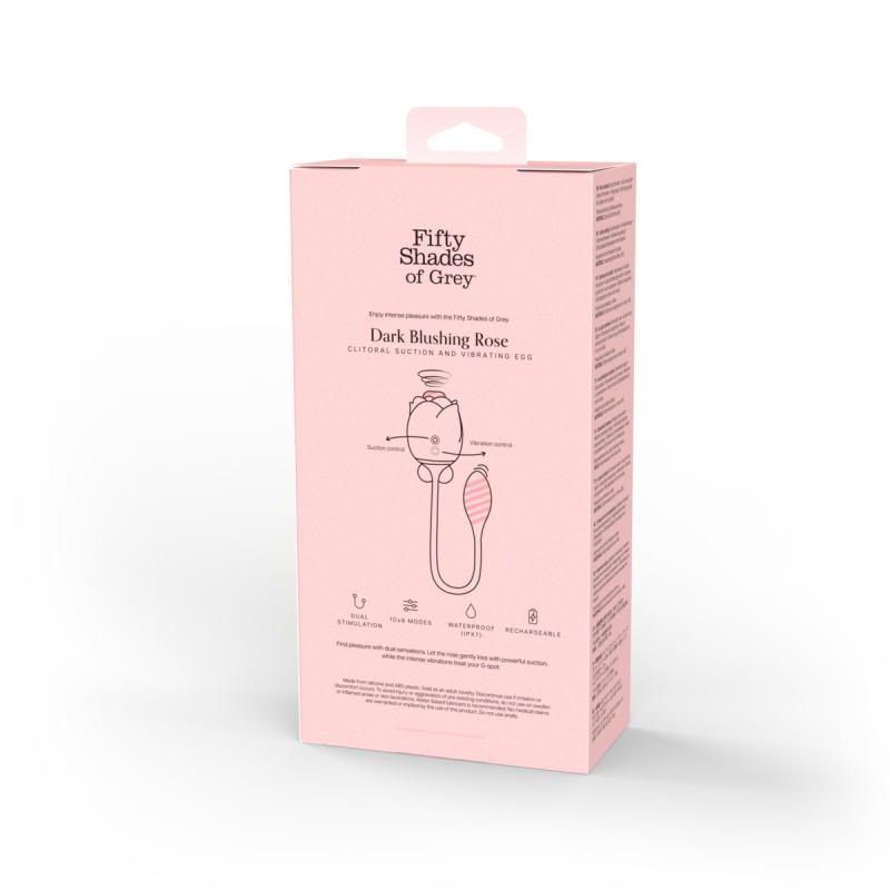 - Blushing Rose Vibration et Succion Point G - Noir 6