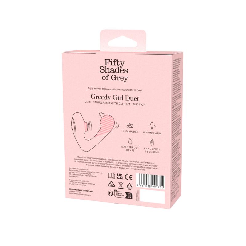 - Greedy Girl Duet Vibromasseur à Pression d’Air 6