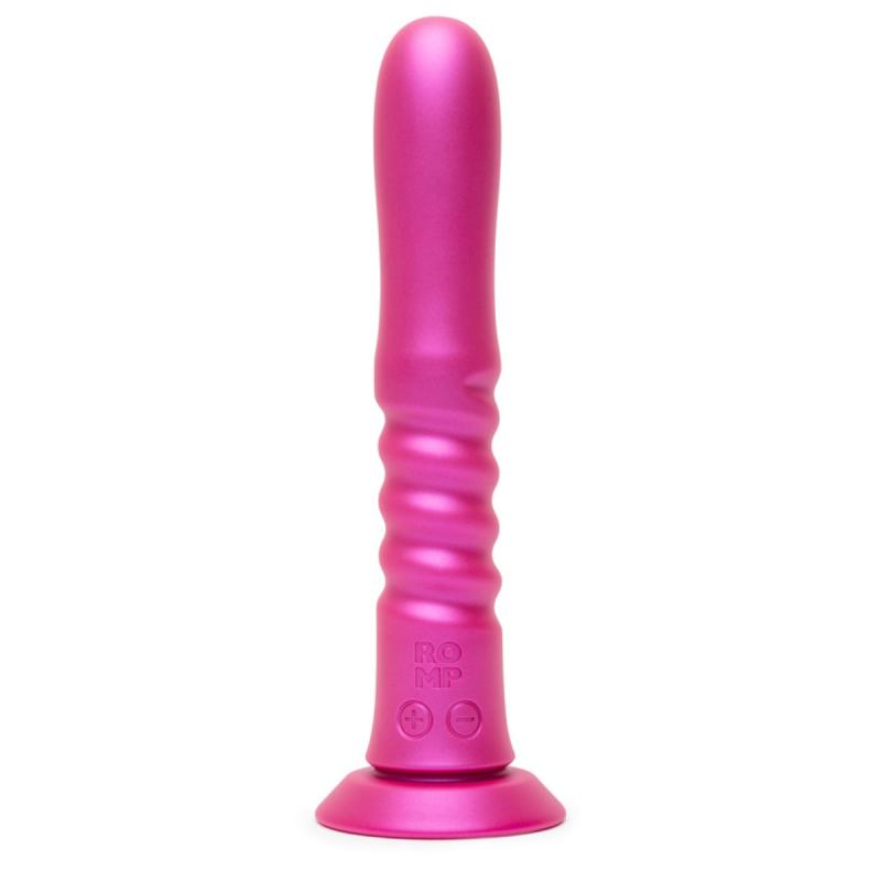 ROMP – Jiggle Stoßvibrator mit Saugnapf – Pink