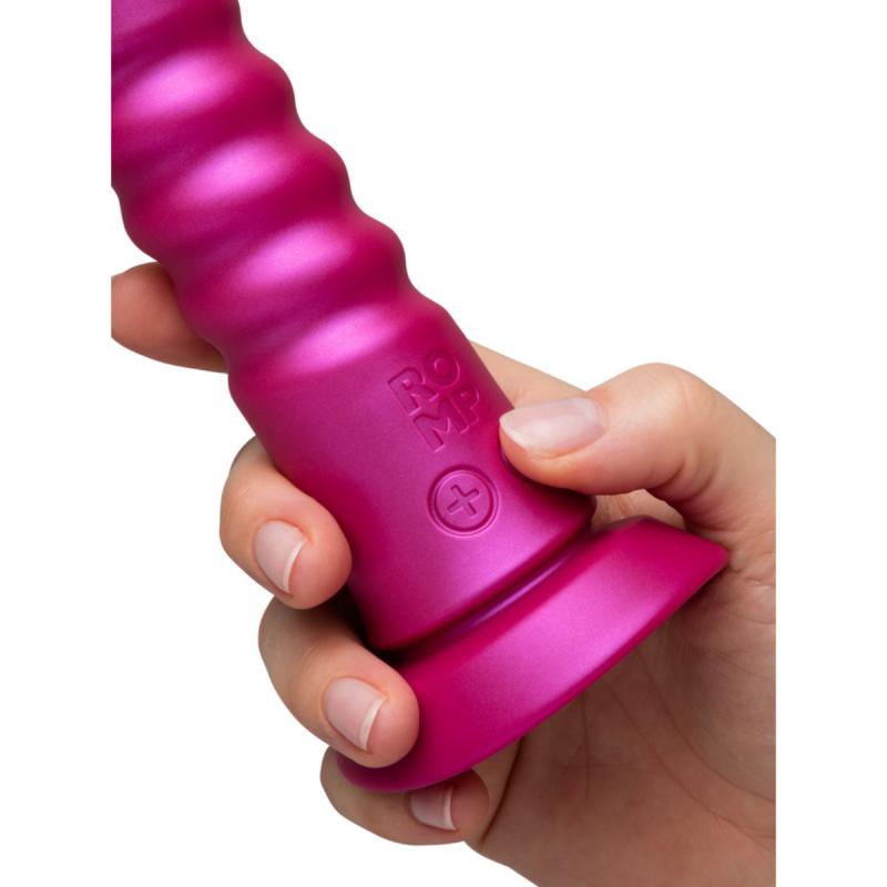 - Jiggle Vibromasseur Pénétrant avec Ventouse - Rose 6